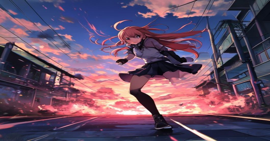 anime action scene