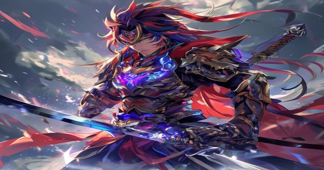 anime warrior fantasy