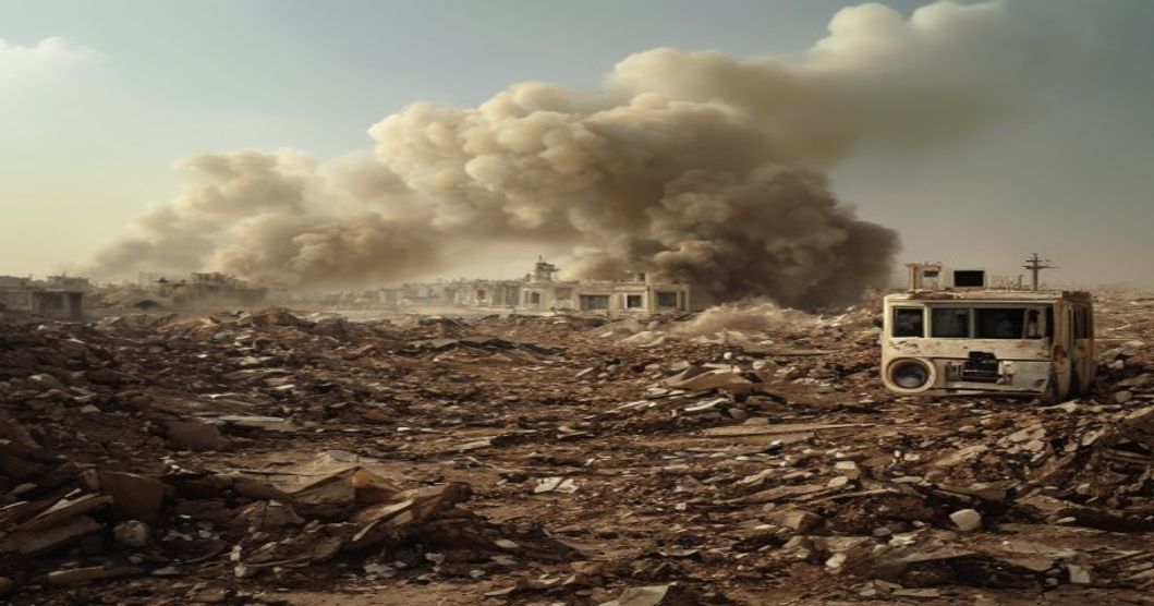 Gaza destruction Eid