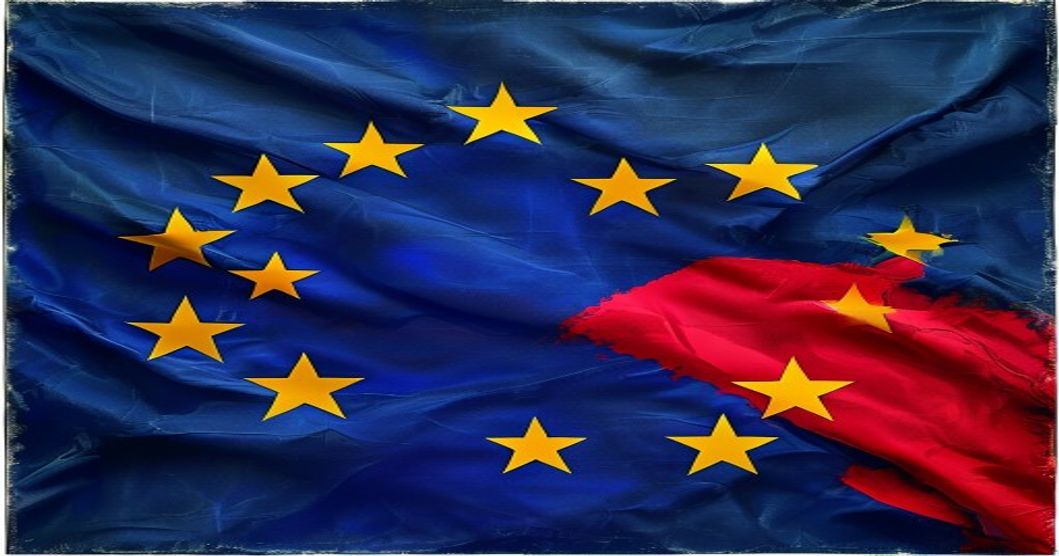 European Union flag, diplomacy, geopolitics