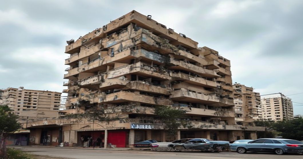 UN building Lebanon conflict