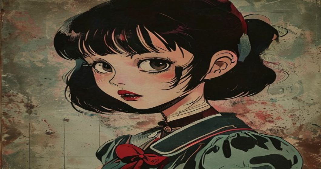 vintage anime horror