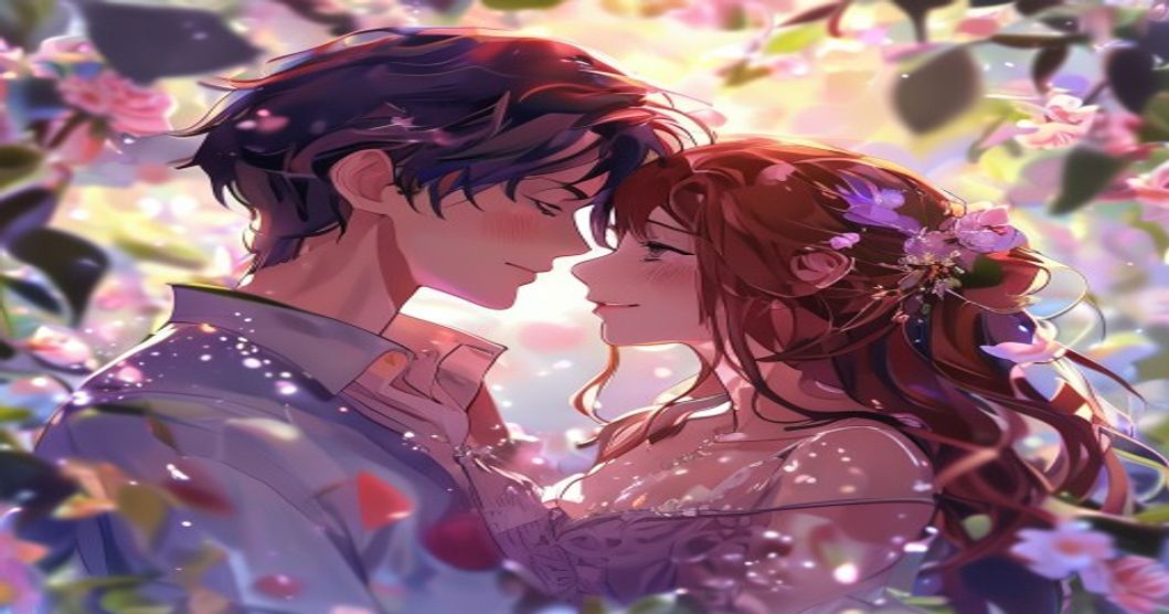 anime couple romantic