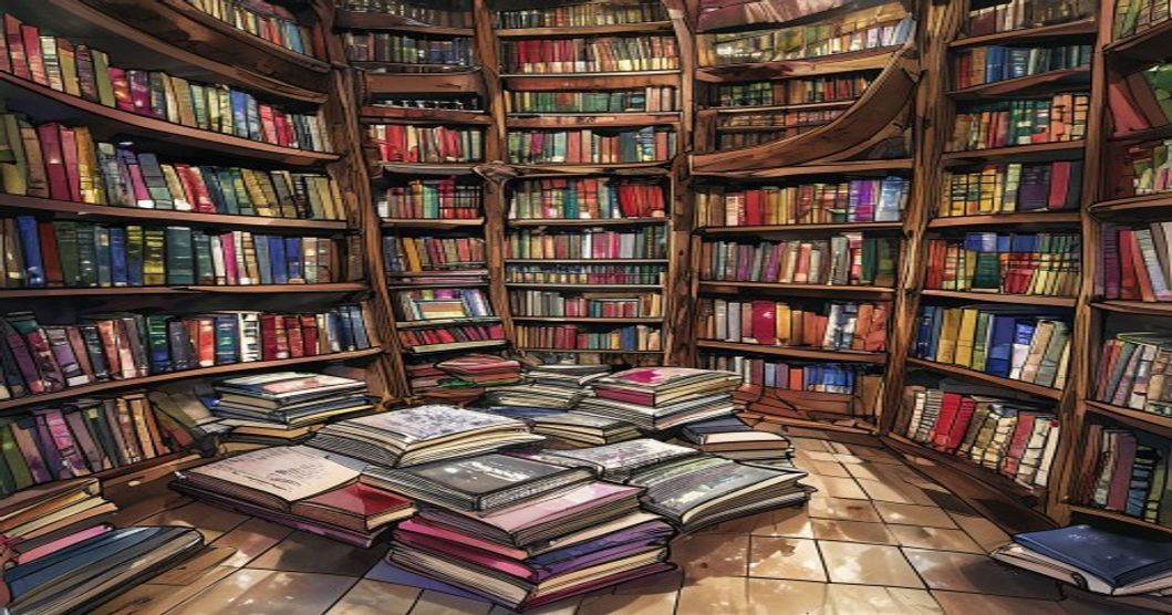 manga books library