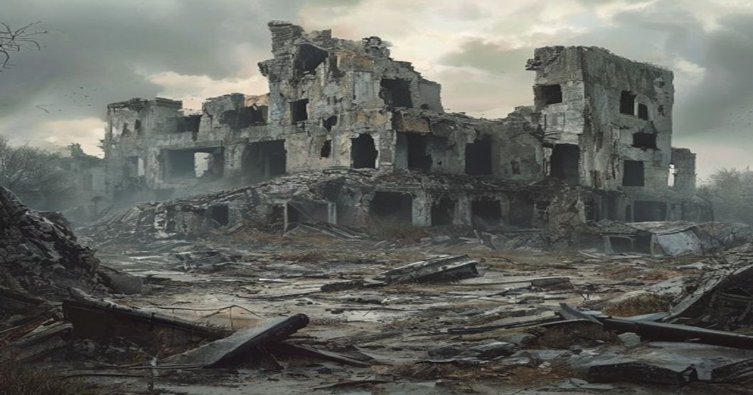 hospital ruins war