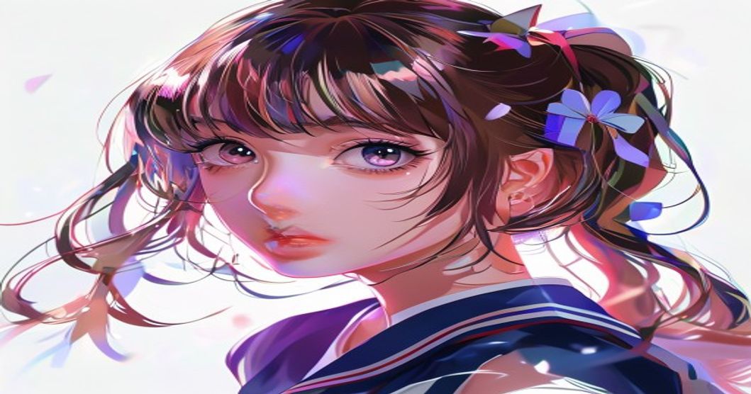 anime girl illustration