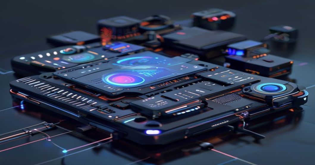 futuristic hardware technology