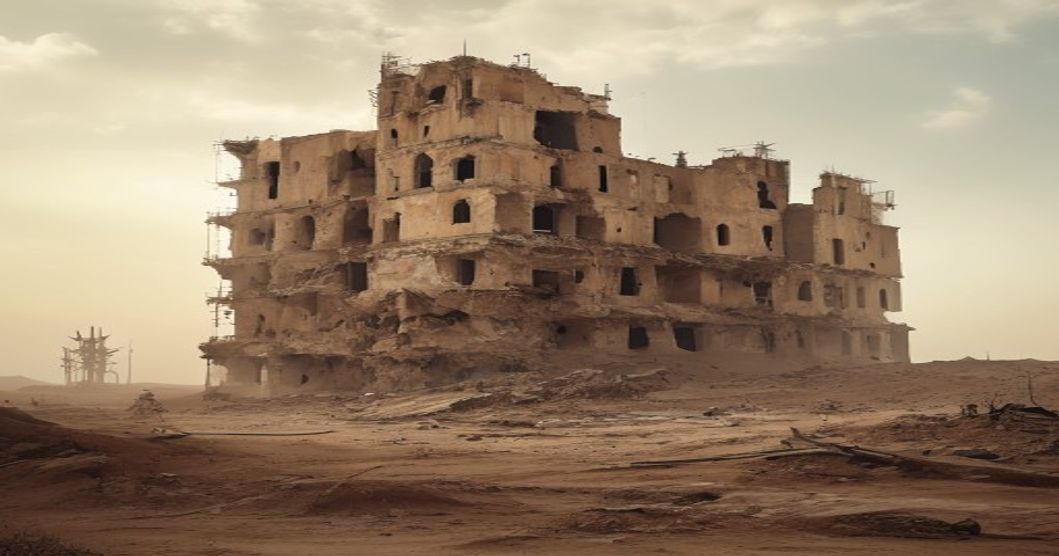 Middle East conflict, UN building