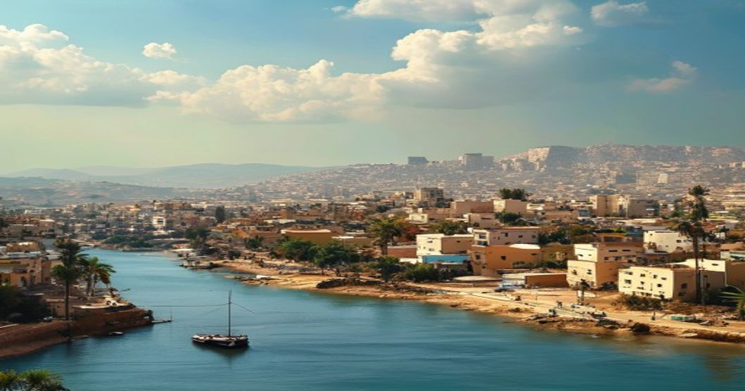Gaza city landscape