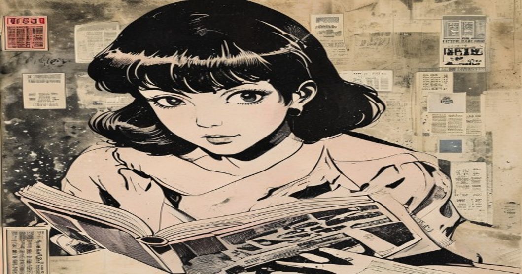 vintage manga magazine