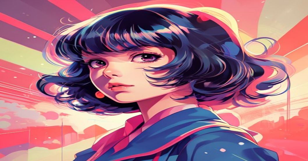 retro anime aesthetic