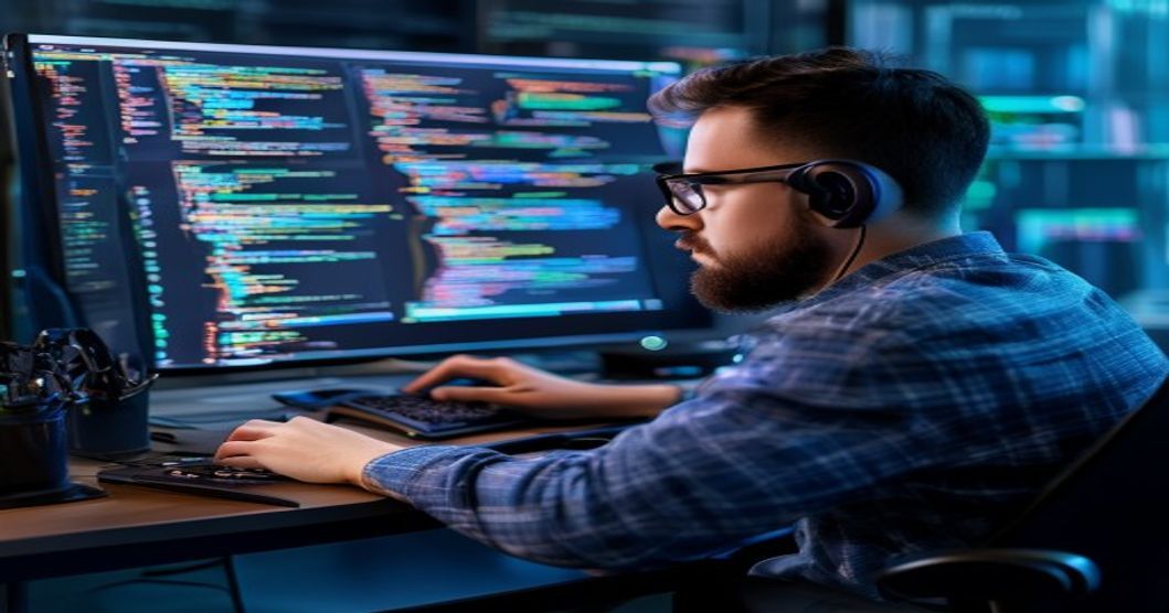developer coding logs