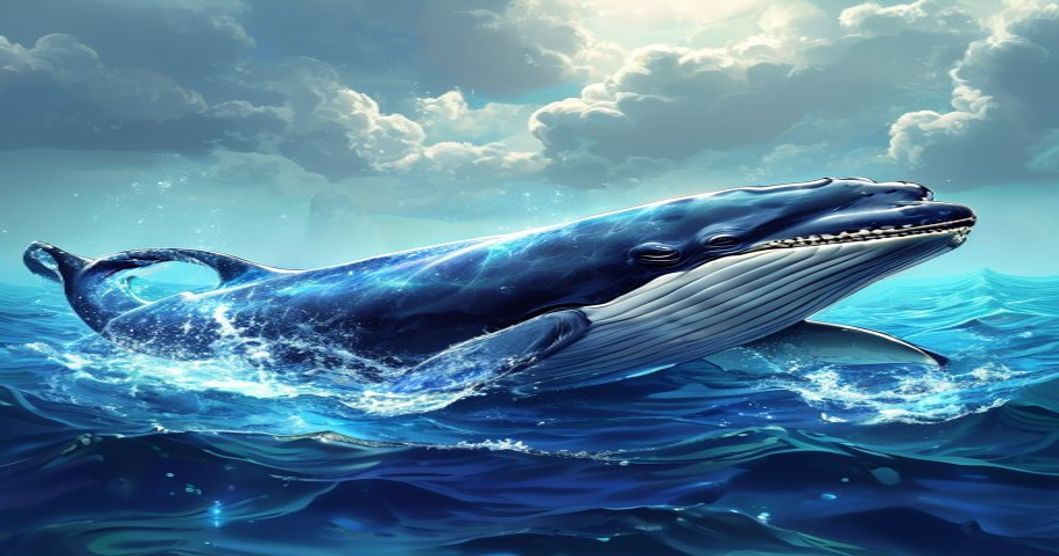 crypto whale ocean