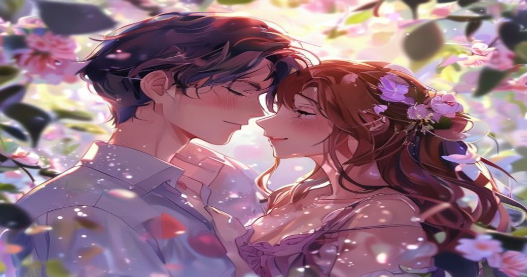 anime romance couple
