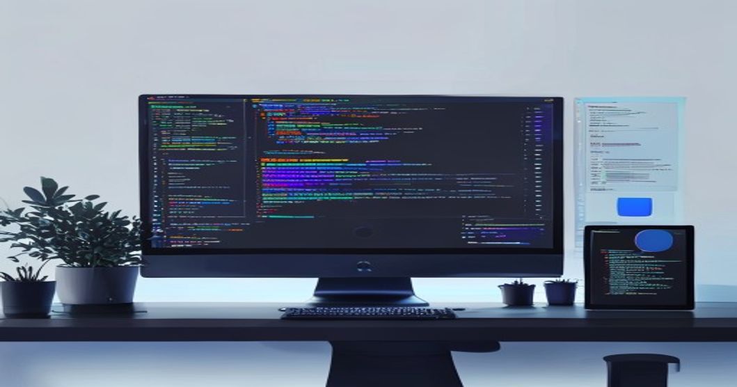 coding, software architecture, minimalist interface