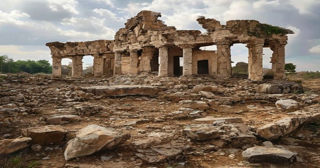 archaeological site ruins