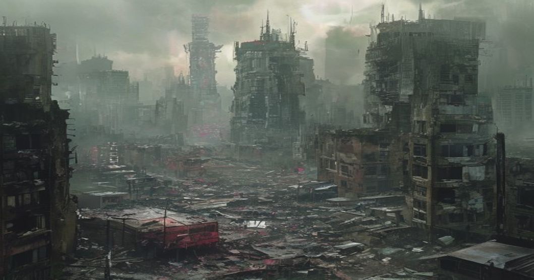 post apocalyptic city