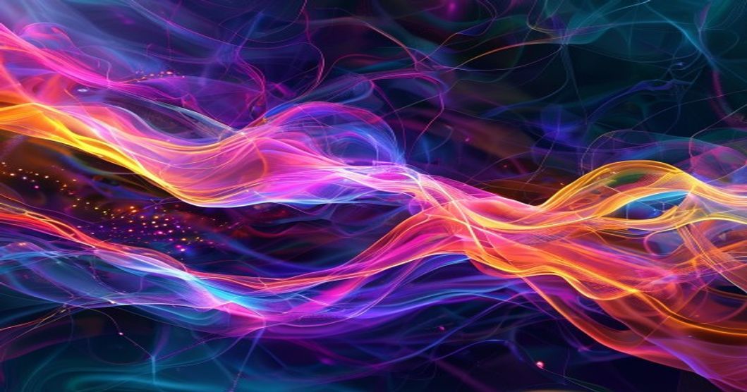 abstract digital art neural network