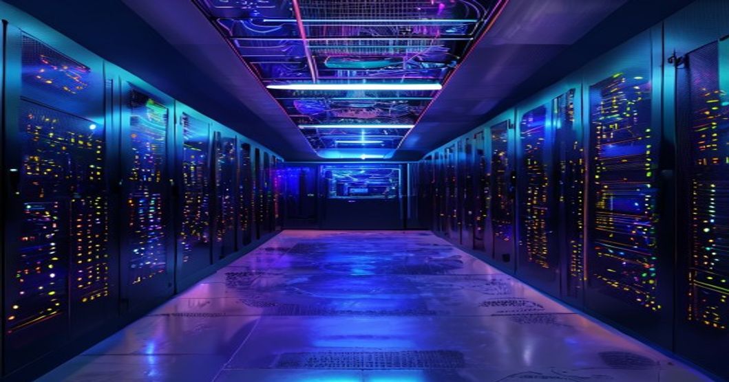 cybersecurity server room